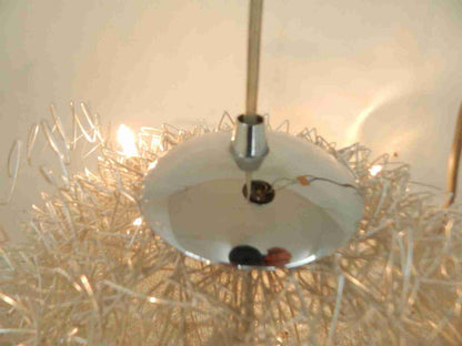 Modern orb round metal ceiling light